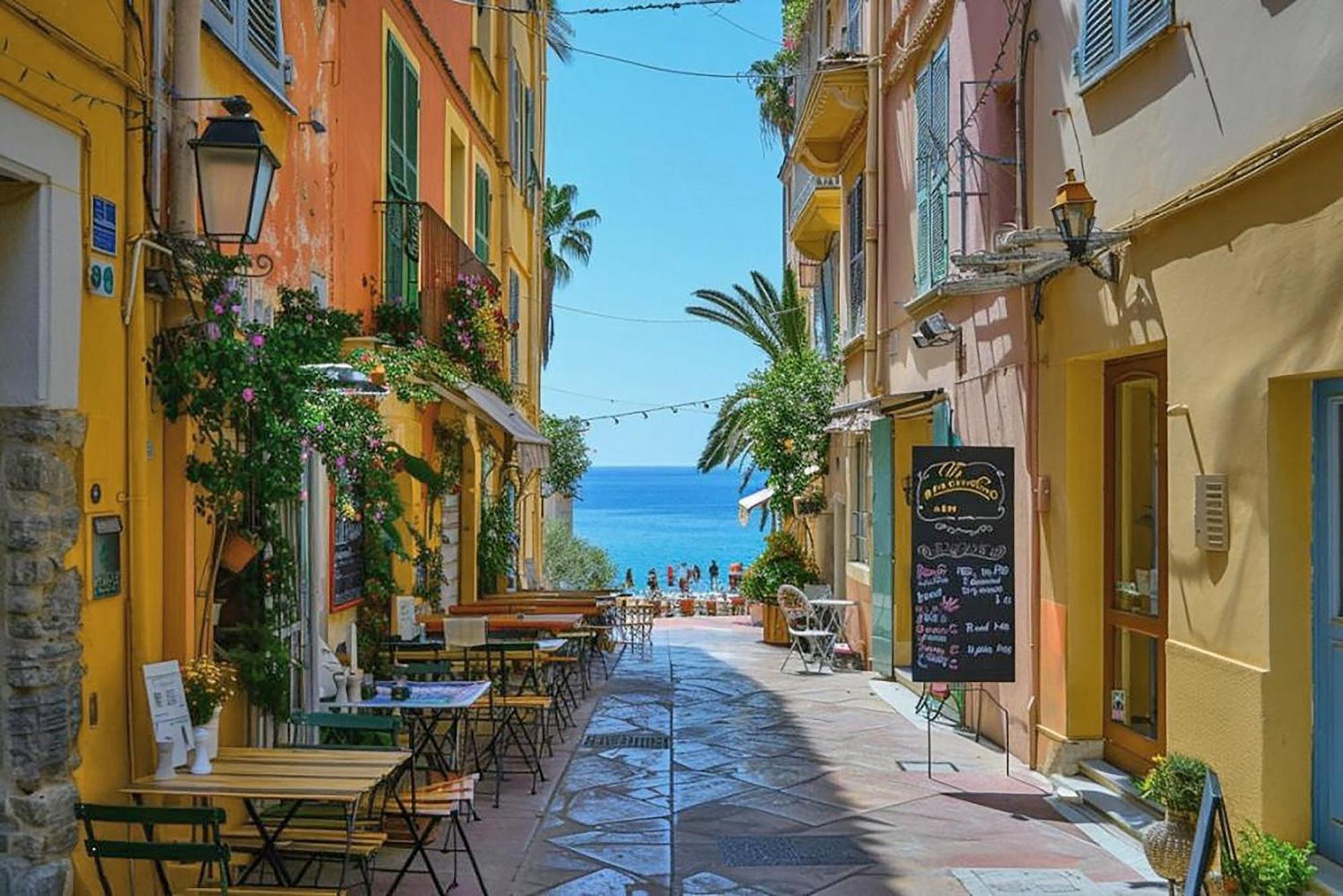 456 Chemin De La Pinede Menton Exterior foto
